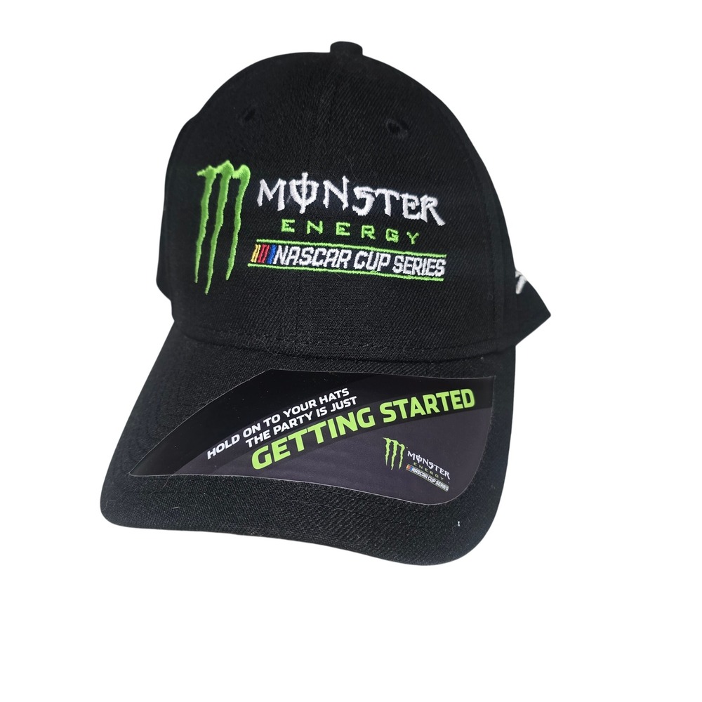 New Era 9FORTY Monster Energy NASCAR‎ Cup Series Adjustable Hat Black Cap NEW